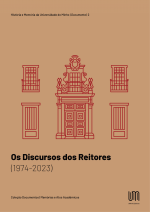 Capa "Os Discursos dos Reitores (1974-2023)"